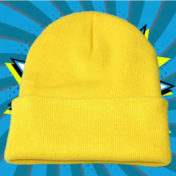 Bright Yellow Beanie 